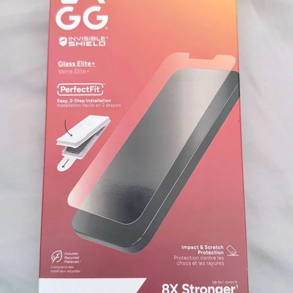 ZAGG InvisibleShield Glass Elite+ Screen Protector - Black
